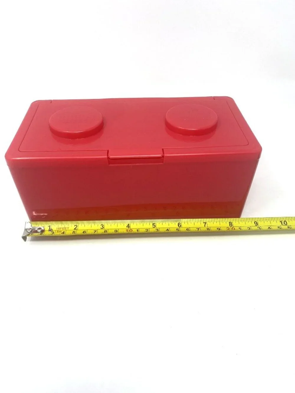 Vintage Chubbs Stackables Red Refillable Baby Wipes Storage Container EUC